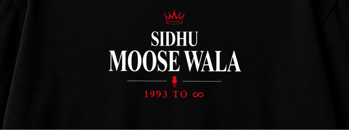 Legends Never Die – Sidhu Moose Wala Oversized T-Shirt