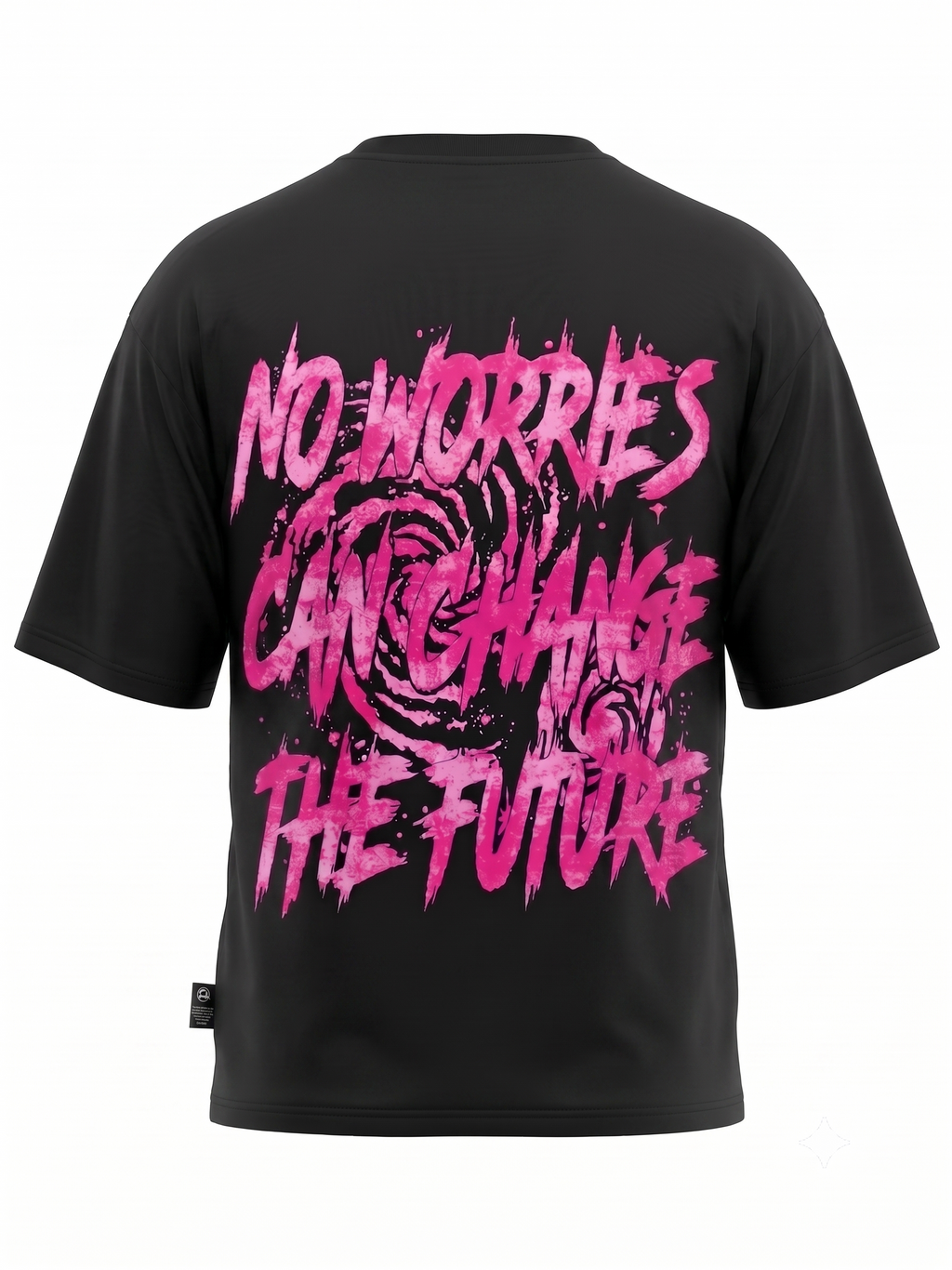 Rhinestone Skull Statement Tee – Pink Edition