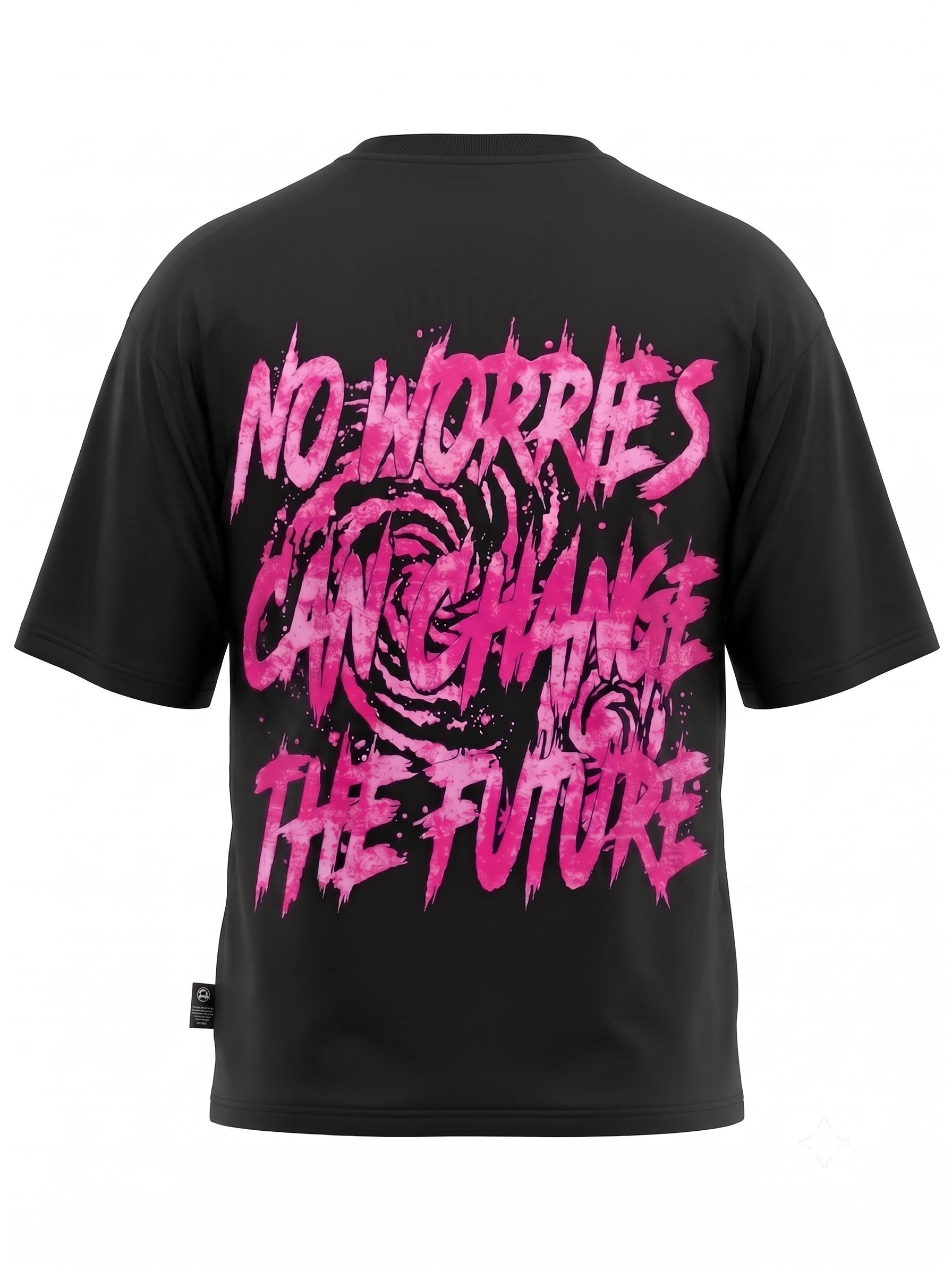 Rhinestone Skull Statement Tee – Pink Edition
