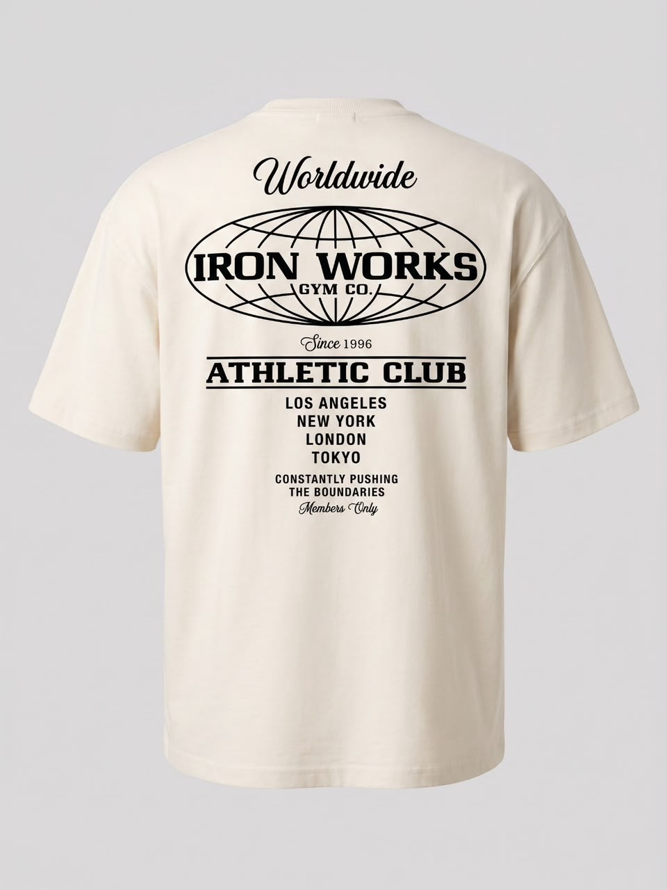 Iron Works Worldwide Oversized Graphic Tee