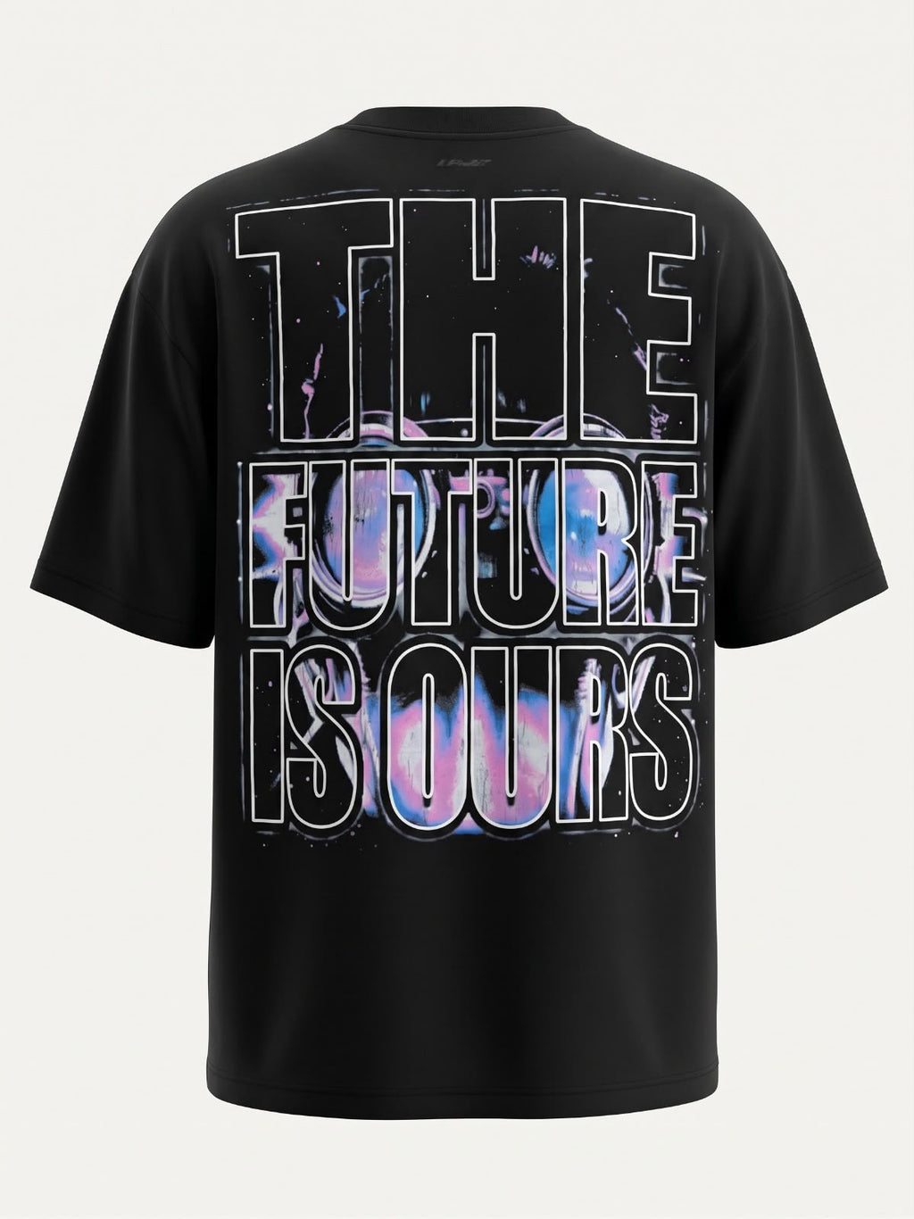 The Future Is Ours Rhinestone Streetwear Tee