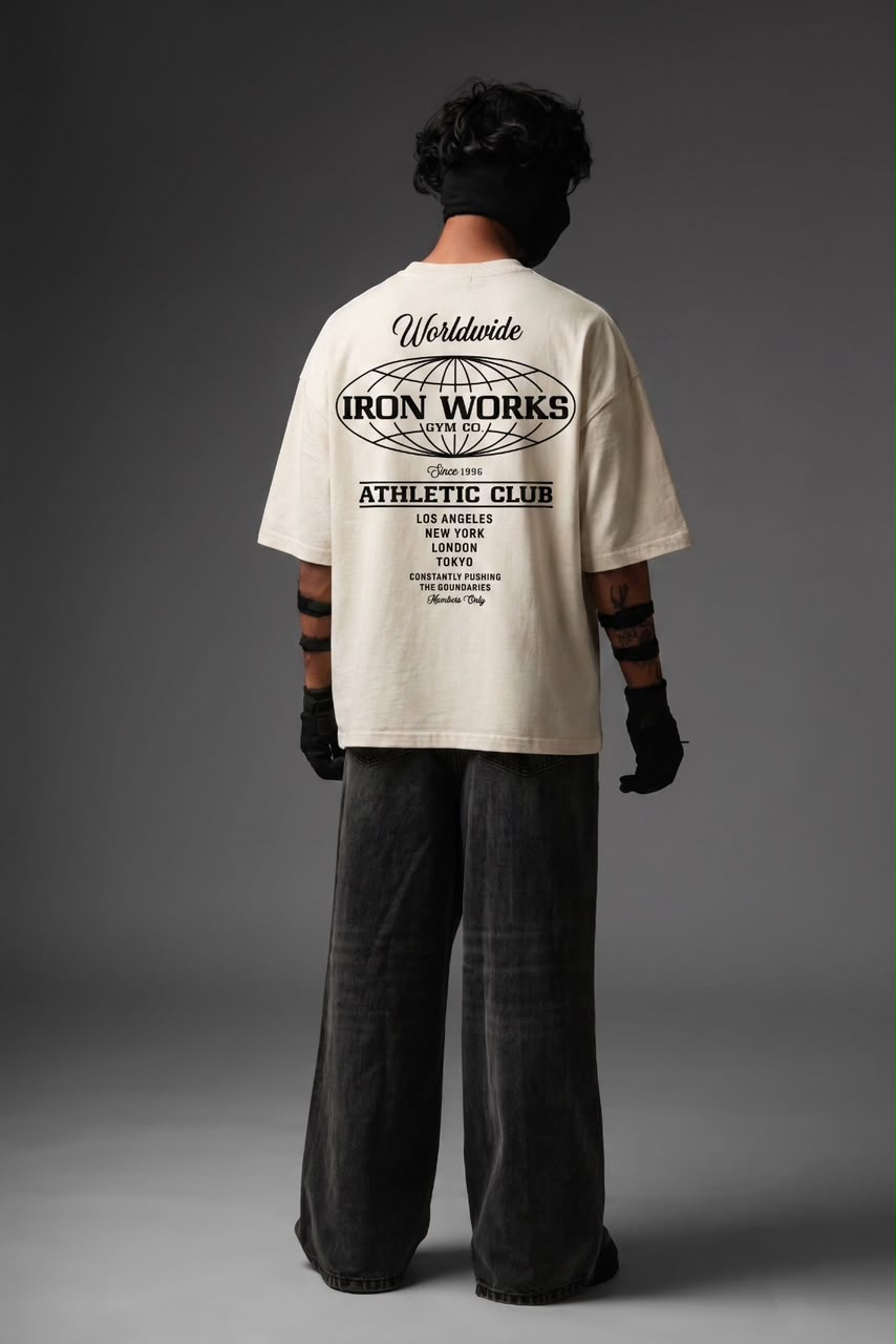 Iron Works Worldwide Oversized Graphic Tee