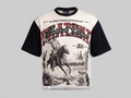 Phatcat Wild Spirit Rodeo Oversized Graphic T-Shirt – Black & Off-White