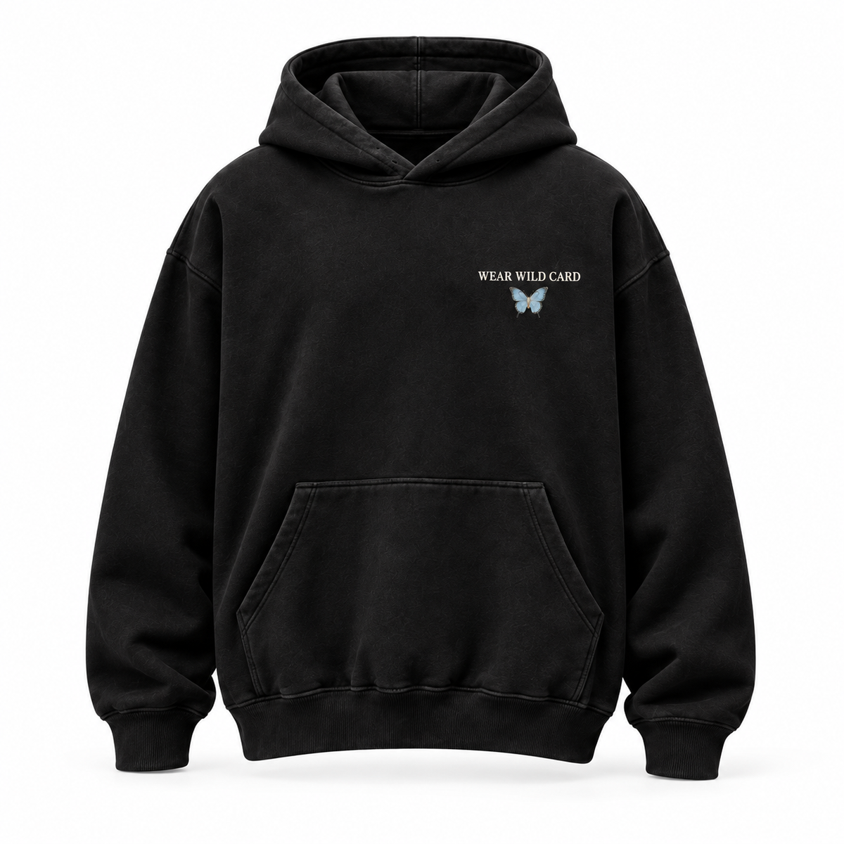 Good Things Take Time Rose & Butterfly Hoodie