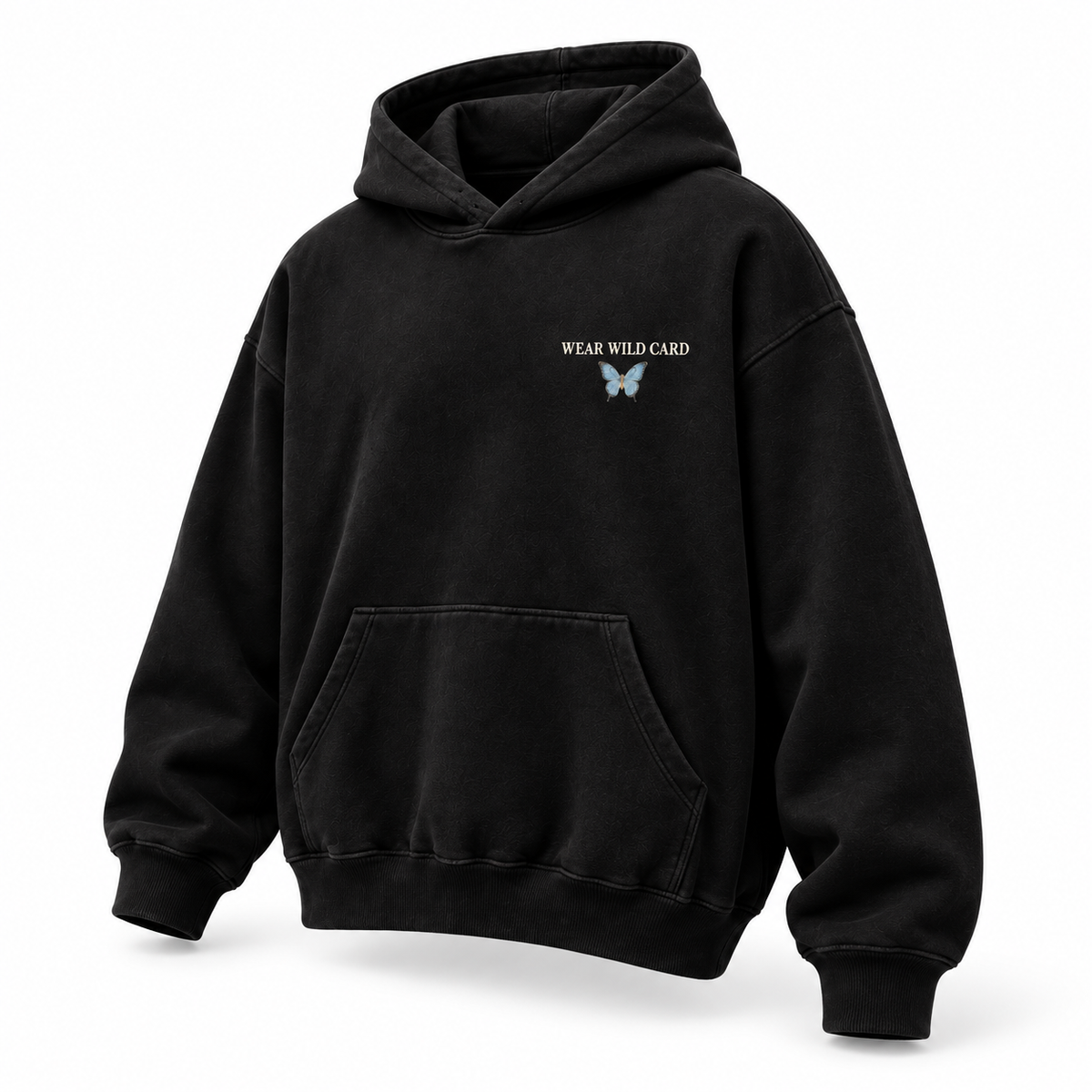 Good Things Take Time Rose & Butterfly Hoodie