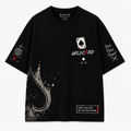 WILD CARD Play Your Own Game Oversized Graphic T-Shirt