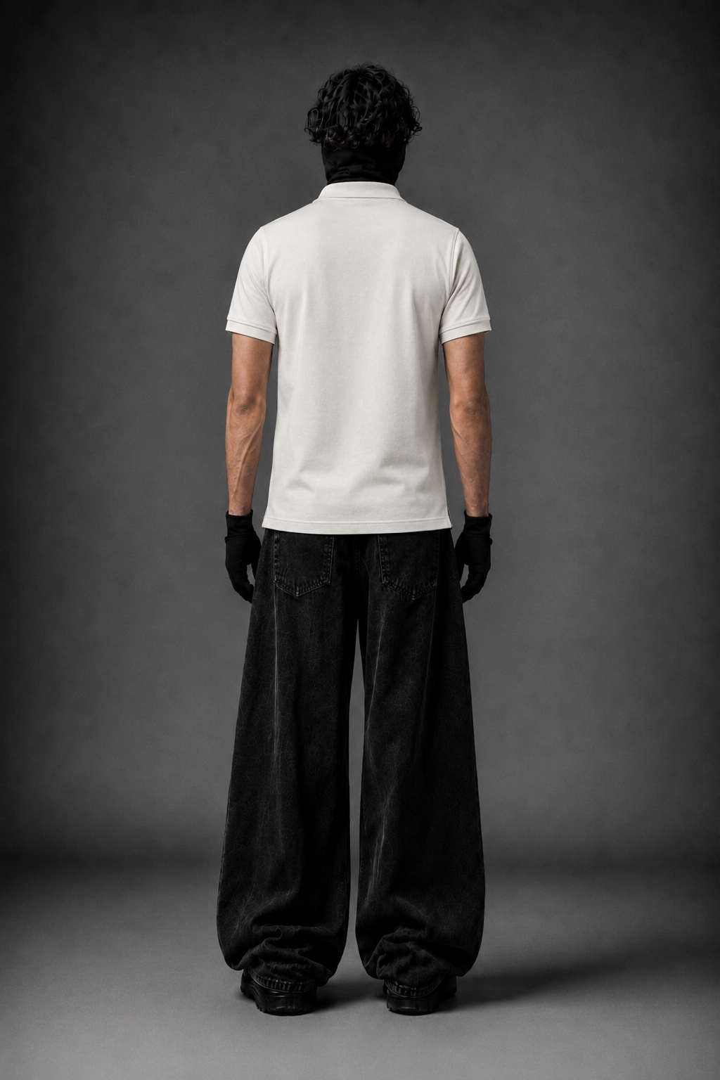 Wildcard Take the Risk Off-White Polo T-Shirt