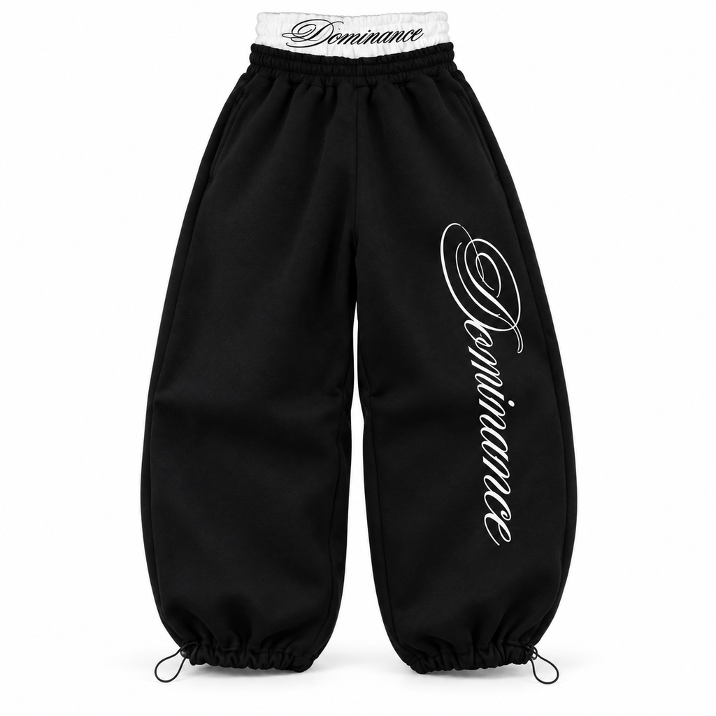 Dominance Barrel Trackpants – Black