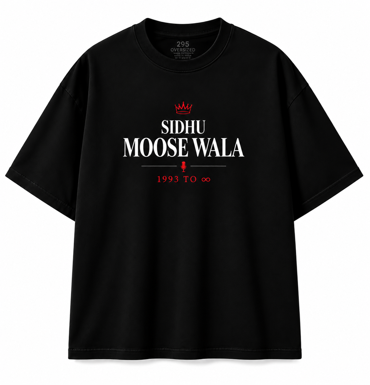 Legends Never Die – Sidhu Moose Wala Oversized T-Shirt