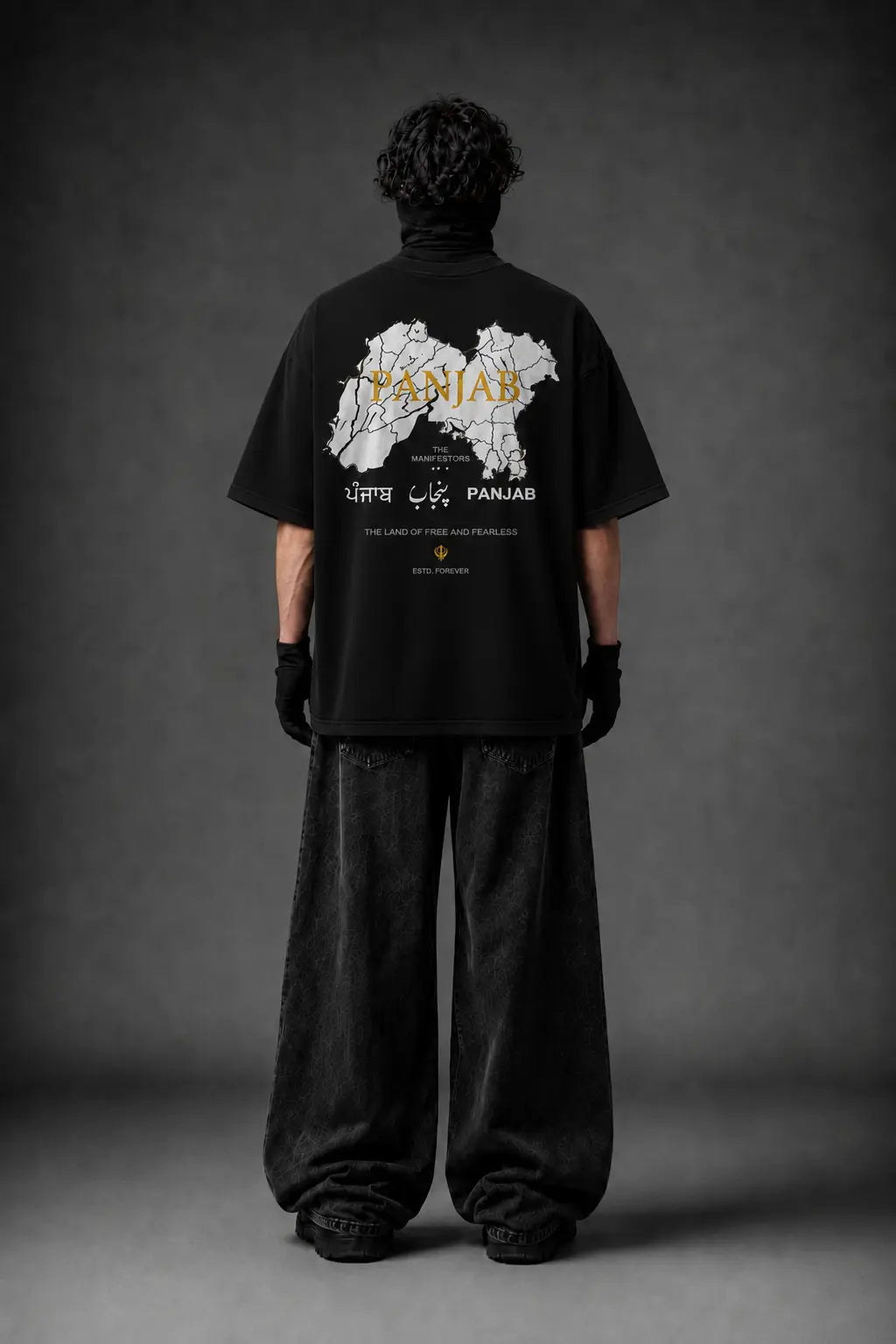 Panjab Manifesters Oversized Tee Wild Card
