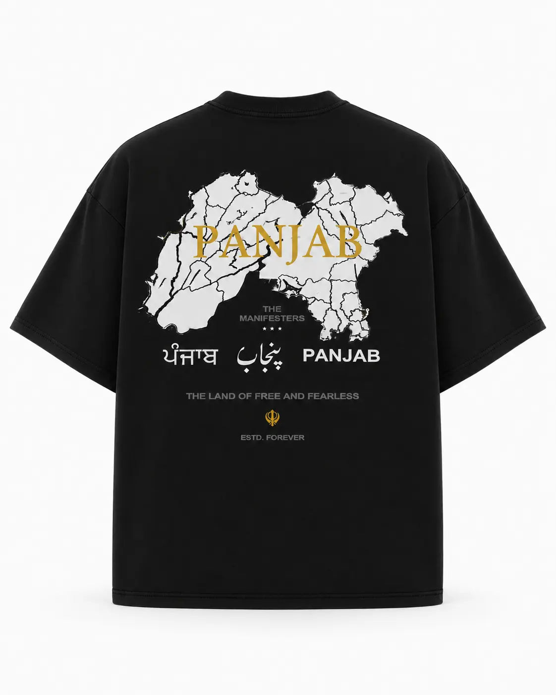 Panjab Manifesters Oversized Tee Wild Card