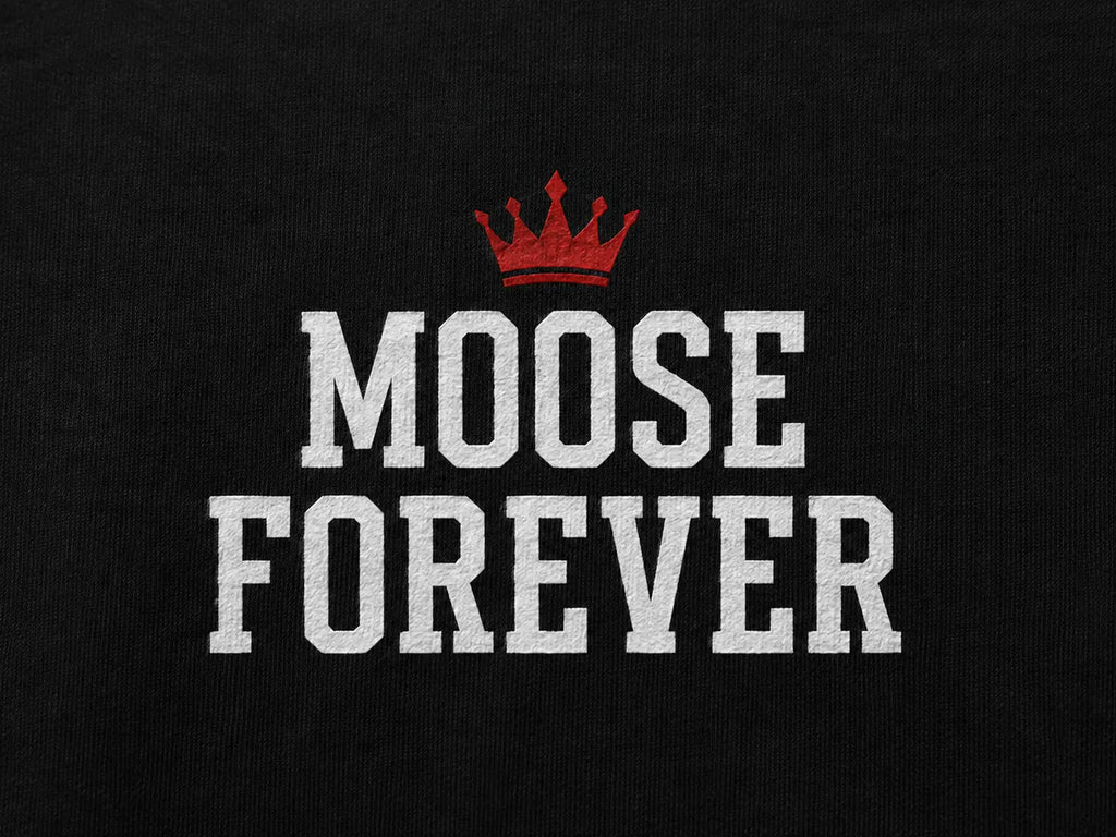 Moose Forever – Oversized Graphic T-Shirt Wild Card