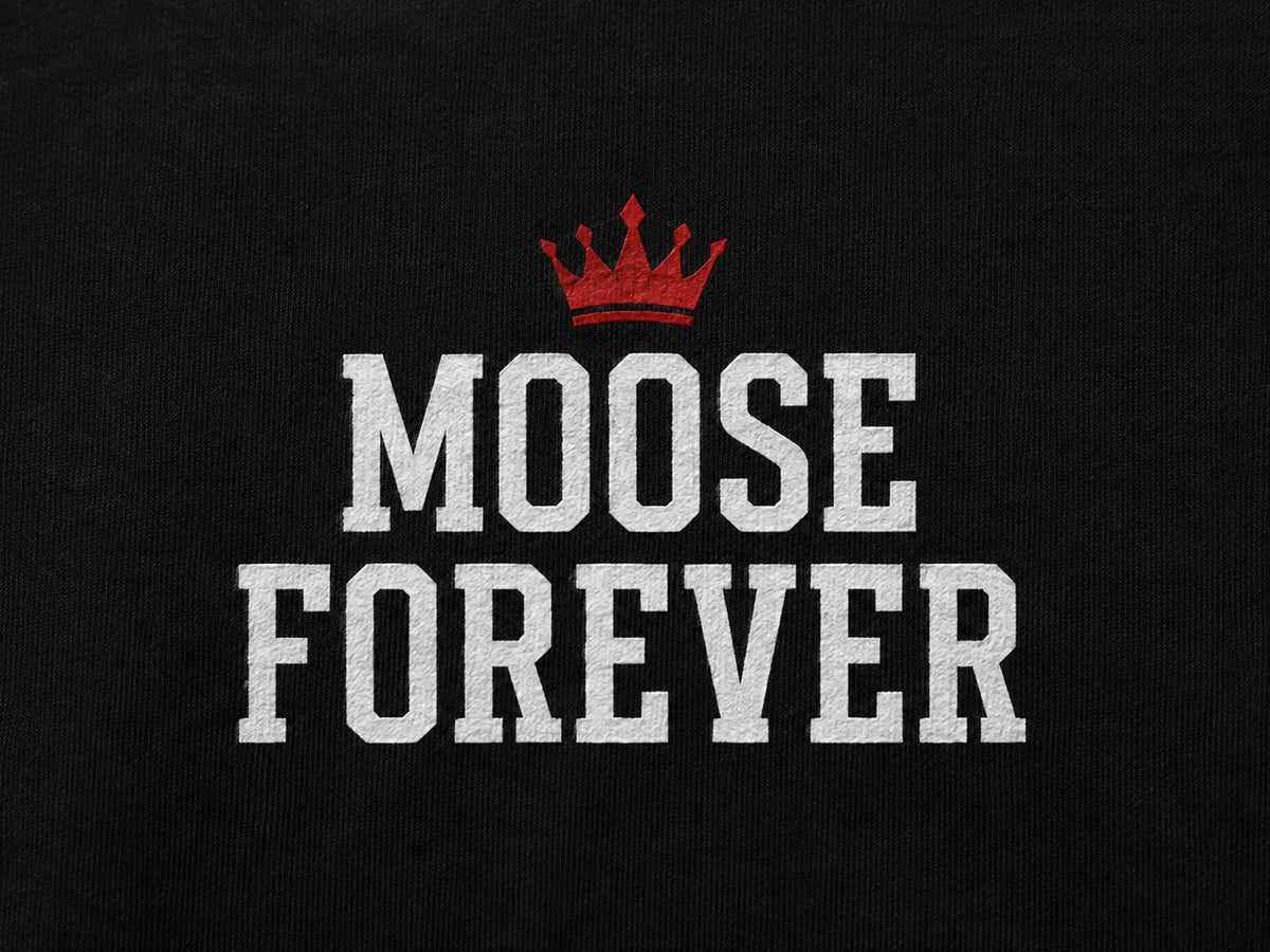 Moose Forever – Oversized Graphic T-Shirt Wild Card
