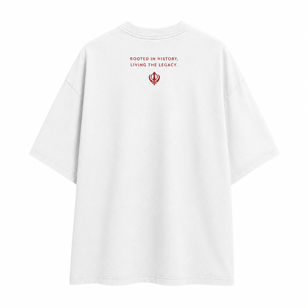 Punjab Legacy Oversized Graphic T-Shirt