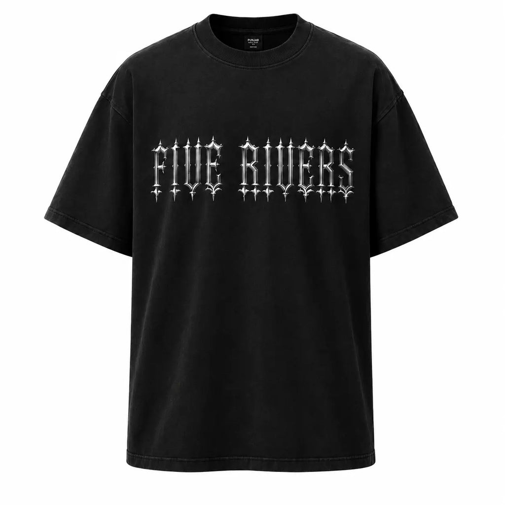 Punjab Five Rivers Oversized T-Shirt Wild Card