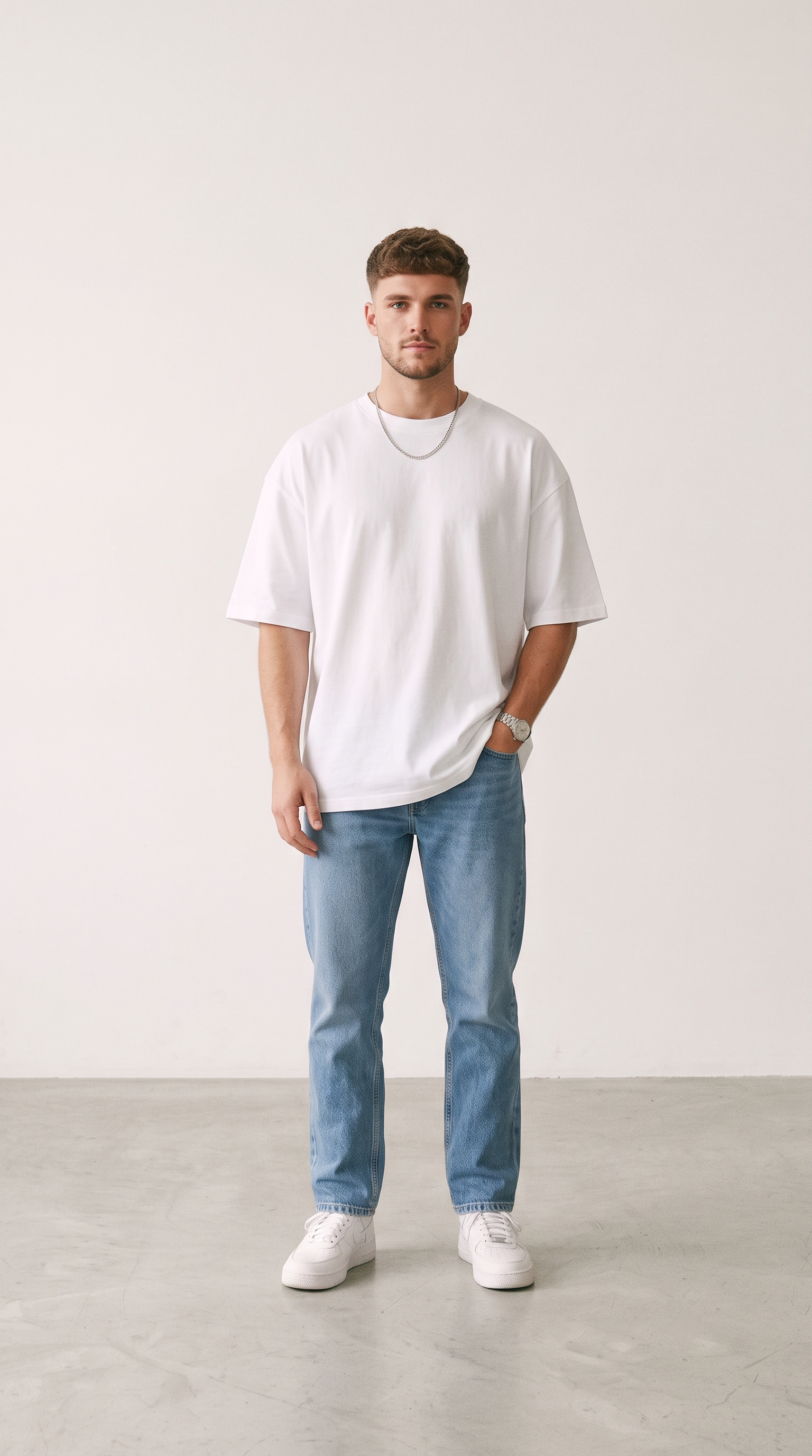 Heavyweight Cotton French Terry Drop Shoulder T-Shirts – 240 GSM, 100% Cotton
