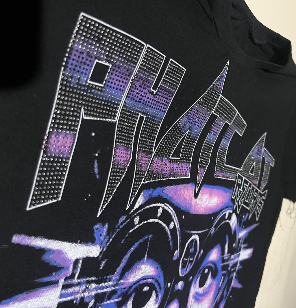 The Future Is Ours Rhinestone Streetwear Tee