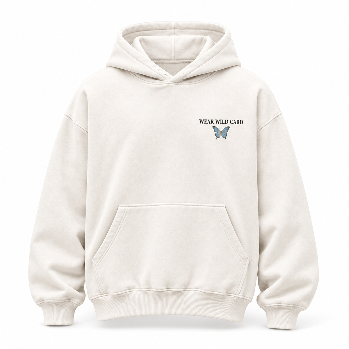 Good Things Take Time Rose & Butterfly Hoodie