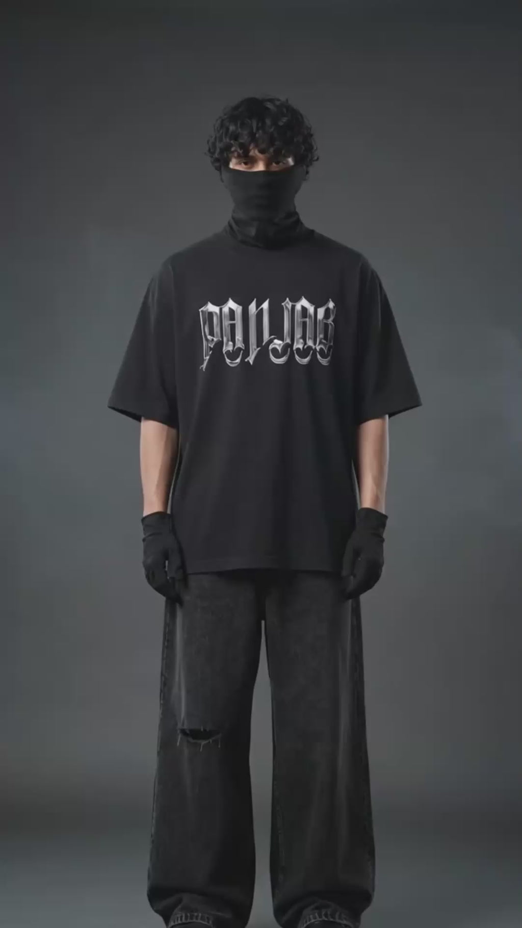 Punjab Roots Oversized Graphic T-Shirt