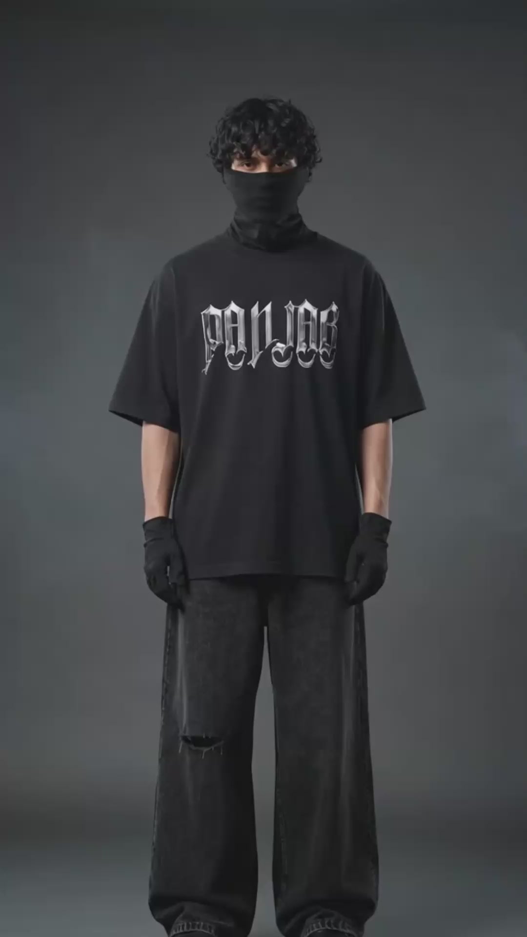 Punjab Roots Oversized Graphic T-Shirt