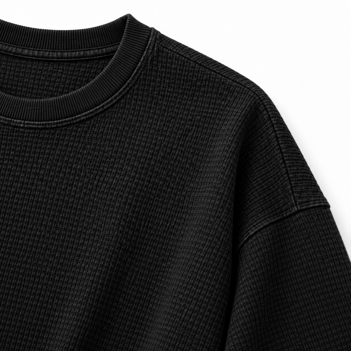 PUNJAB Waffle Knit Oversized Tee – 240 GSM Premium Cotton | Wear Wildcard