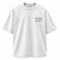 Wild Side Innocent Face oversized T-shirt in white - front